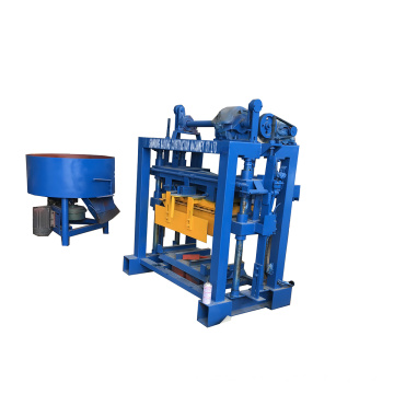 whole sell  QT4-40 manual  cement  hollow block making machine solid brick machines Ghana